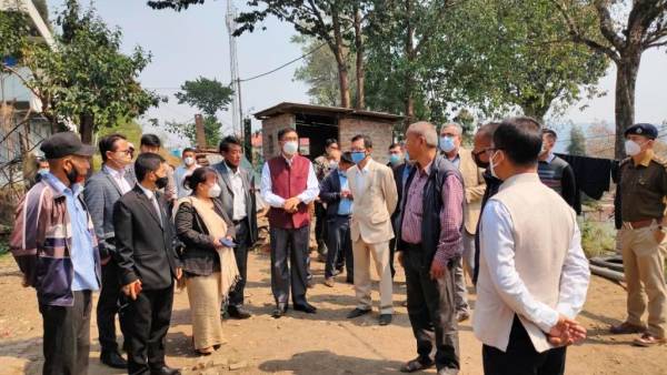 High Court Judges inspect construction site at Mao
