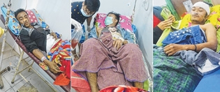 Myanmar coup: Three Myanmarese receiving treatment at JNIMS