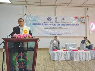 Workshop on 'Prevention of drugs and substance abuse amongst children' held