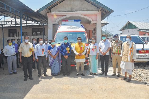 Ambulance handed over to Community Health Center Kakching