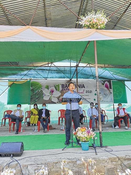 1st 'Bauhinia Festival 2021' celebrated at Koide village