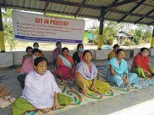 CADA stages sit-in protests; Ima lups demand release of Sintha