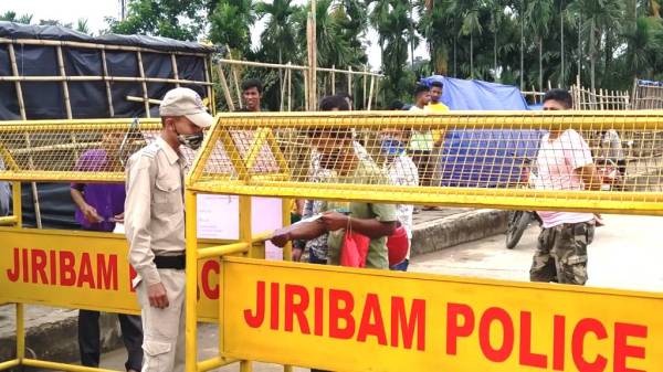 State Boundary at Jiribam makes mandatory to produce negative COVID-19 test