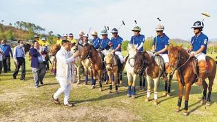 1st Imphal East District Polo Tournament begins