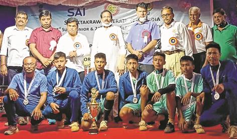 Manipur sub-junior boys' clinch doubles title at Sepak Takraw Nationals