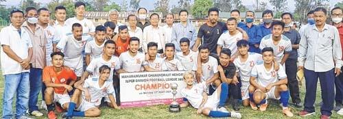 XI-Star SU emerge MK Ghanendrajit Super Division Football League winners