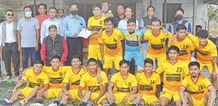 YWU emerge champions of 18th KK Memorial 1st Divn Football League