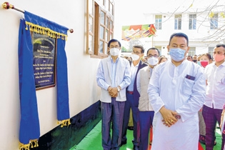 Law Minister inaugurates canteen building