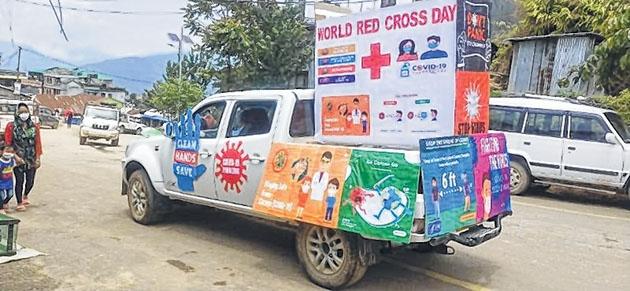 Assam Rifles celebrates 'World Red Cross Day'