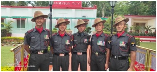  Five Manipuris commissioned as Assistant Commandant of Assam Rifles 