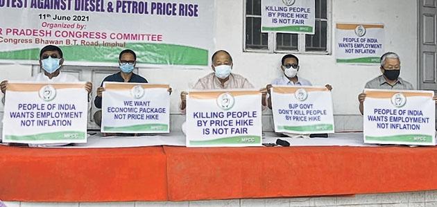 MPCC protests galloping fuel price