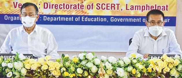 Education Department fetes Union MoS Dr RK Ranjan