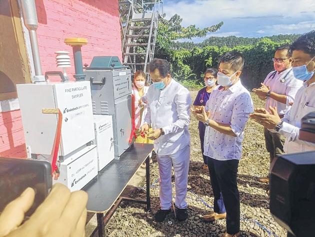 Air quality monitoring station installed in Sekmai CHC