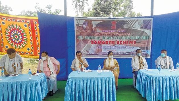 'Skill upgradation training on handloom weaving' launched