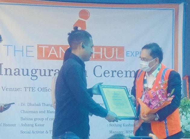 'The Tangkhul Express' office inaugurated at Phungreitang