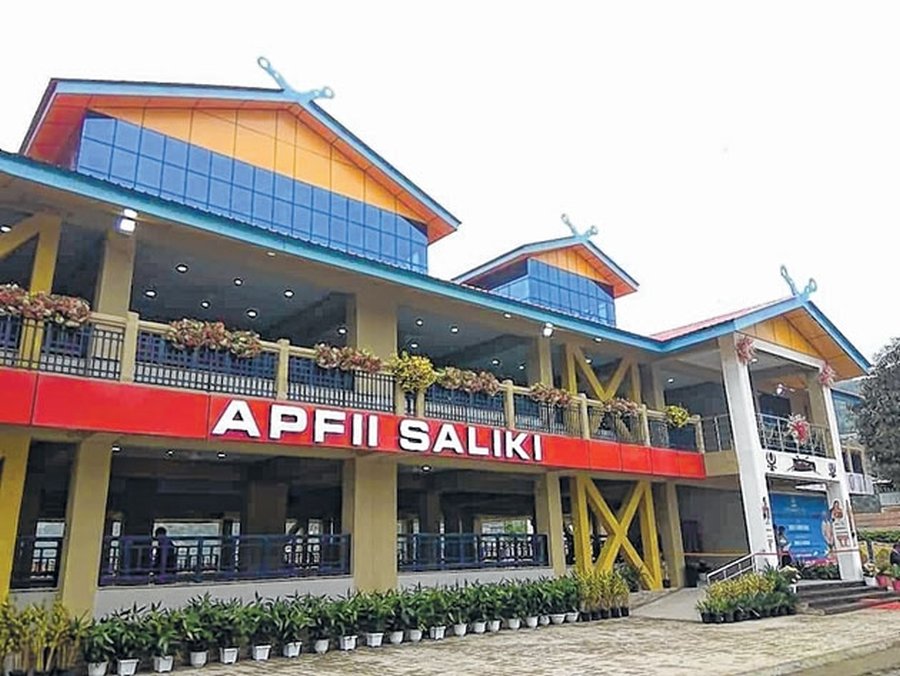 Apfii Saliki (Women market) : Permanent vending market for women vendors of Senapati district :: October 13 2021