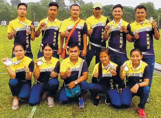 Manipur bag 8 medals including two gold at Senior Archery Nationals