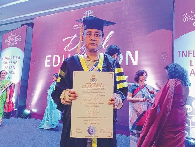 Honorary Doctorate Award 2021 conferred