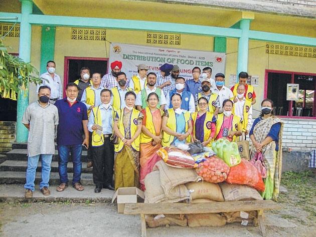 Lions Club reaches out to children home at Kanglatongbi