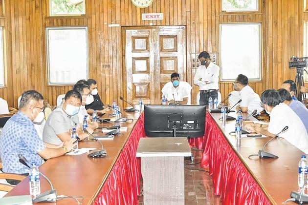 Chairman of NCSK reviews condition of Safai Karamcharis in Manipur