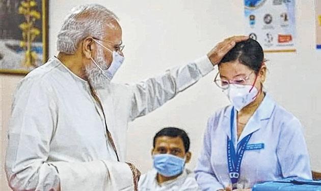 Nurse from Senapati interacting with PM goes viral