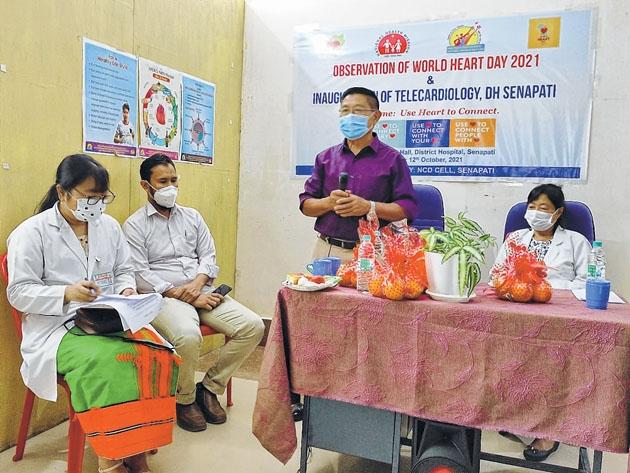 Telecardiology services inaugurated at Senapati District Hospital