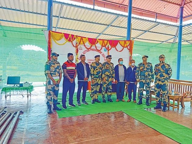 182 Bn BSF distributes essential items