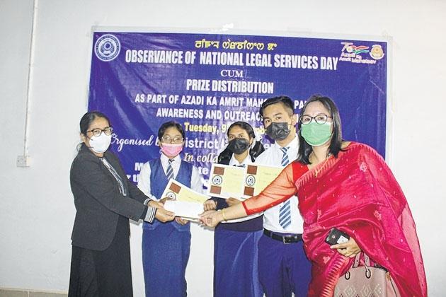 DLSA Thoubal observes National Legal Services Day