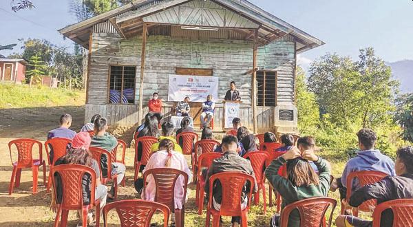 Training on 'Clean Village, Green Village' held at Kholep