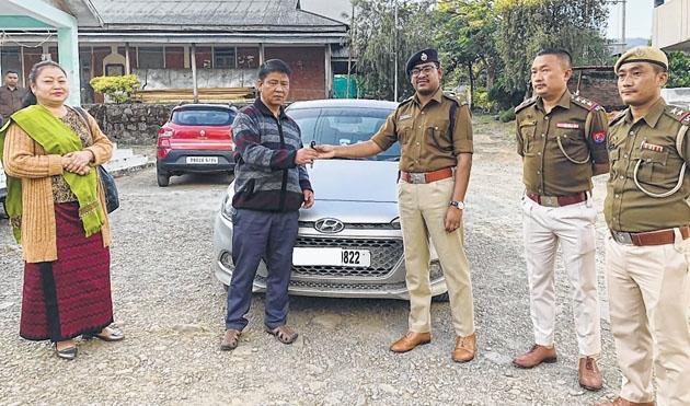 KPI police recovers vehicle 'robbed' by a police officer in one of the NE States