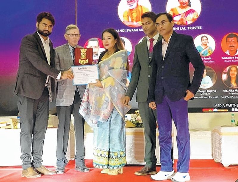 Dr Konica Khuraijam wins 'Best Educator-2021' award