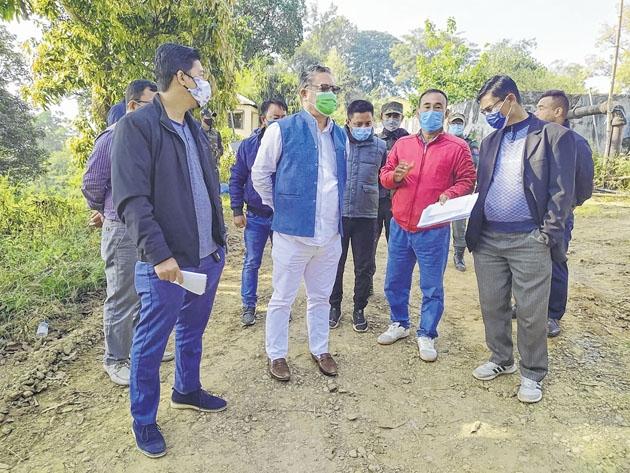 Water supply project works in Langthabal AC to commence from December 1, says Karam Shyam