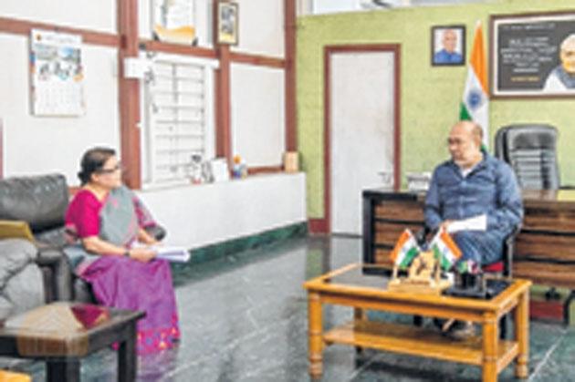 Chairperson of MSCW calls on CM