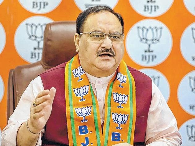 JP Nadda to arrive today