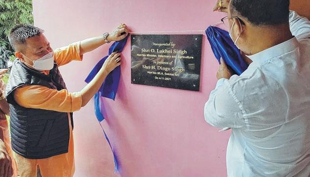 Three developmental projects inaugurated at Phayeng