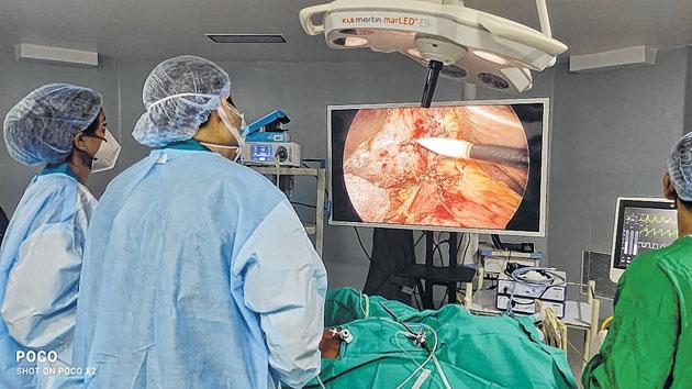 Shija conducts first live laparoscopic surgery workshop in November 21 2021 