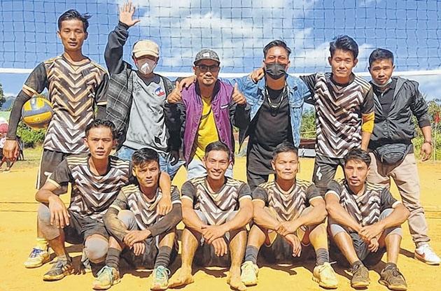 Irong lift 1st Tangkhul Men's Open Volleyball tourney title