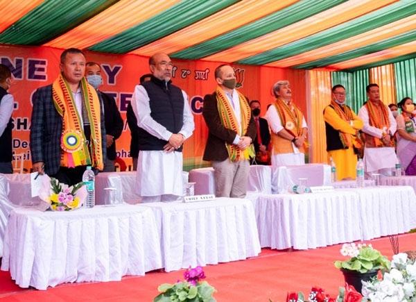 Only BJP can save Manipur, asserts Biren