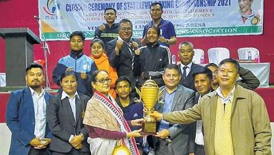 State Level Boxing Championship : Imphal West pip Bishnupur on last day to claim overall team title