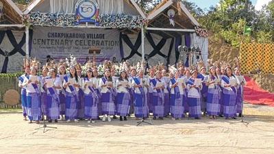 Chakpikarong village observes 'Centenary celebration'