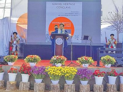 Conrad Sangma inaugurates MSU Makhel Heritage Conclave