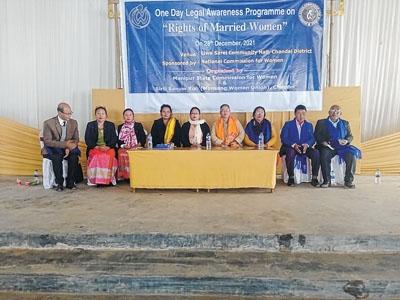 Legal awareness programme on 'Rights of Married Women' held