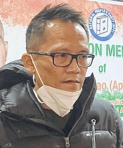 First time candidate Apao Haokip kickstarts campaign