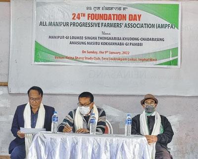 All Manipur Progressive Farmers' Association observes 24th foundation day