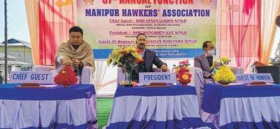 37th annual function of Manipur Hawkers' Association held