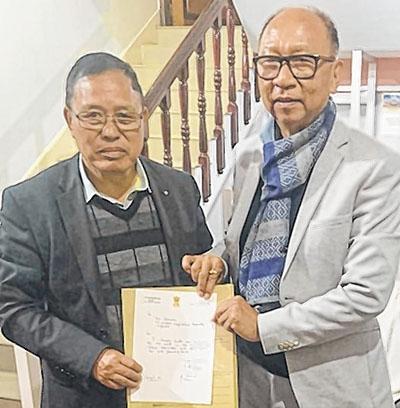 Korungthang resigns from Assembly