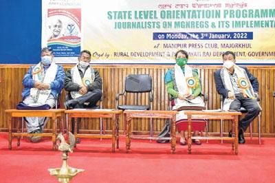 Orientation programme on MGNREGS for scribes held