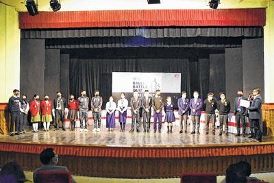 Bishnupur District Team wins State level Ballot Battle Quiz Competition