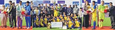 KSC emerge winners of 12th Shaheed Manoranjan Singh Memorial CRPF Football Tournament