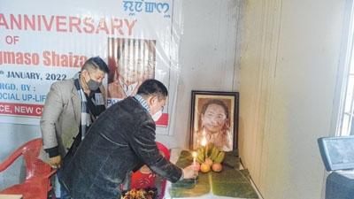 38th death anniversary of Yangmaso Shaiza observed